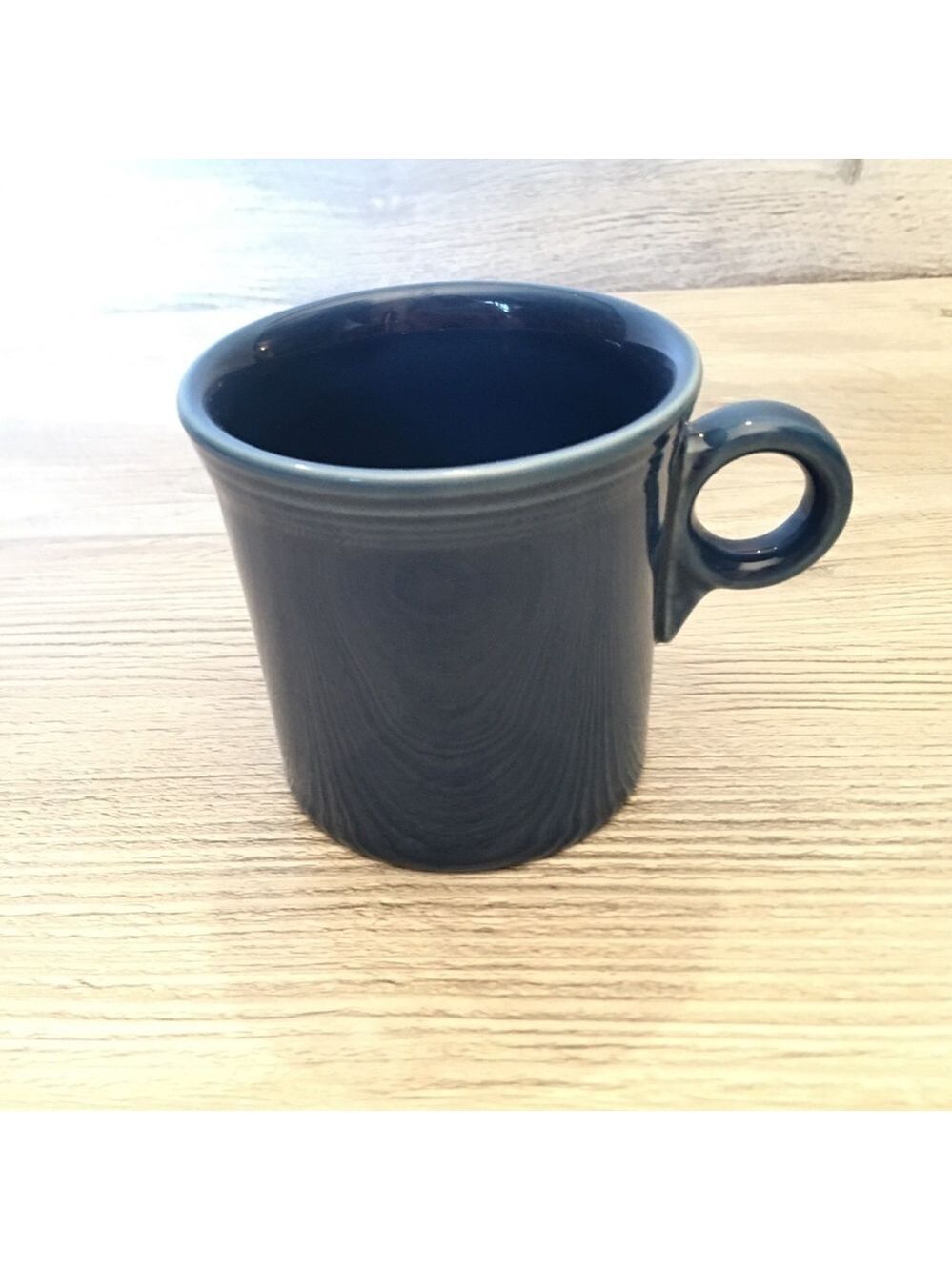 EUC fiesta lapis blue 10 1/4-oz mug